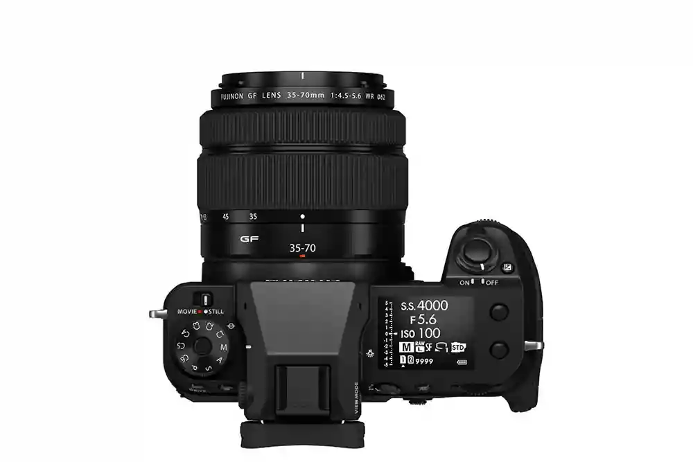 GFX 50S II with GF 35-70mm f/4.5-5.6 WR Lens attached