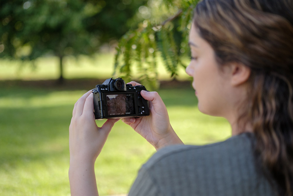 Shooting with the compact Fujifilm X-S20 camera