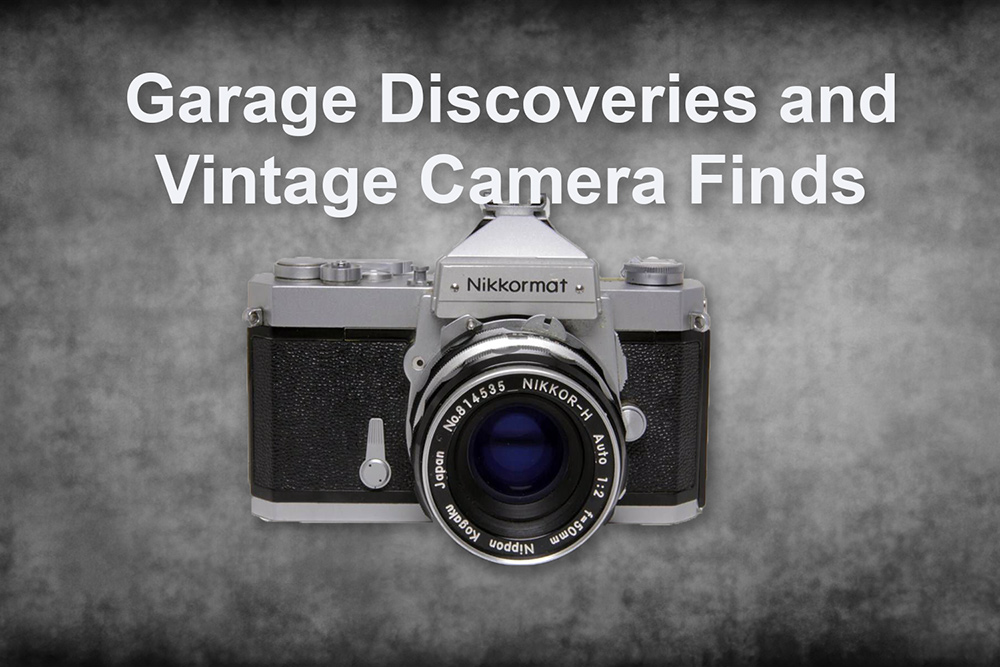 Garage Discoveries and Vintage Camera Finds