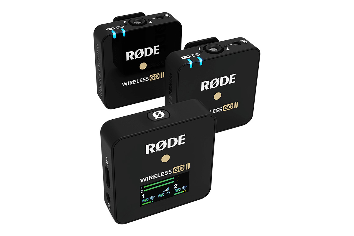 Rode Wireless GO II Dual Channel Microphone System