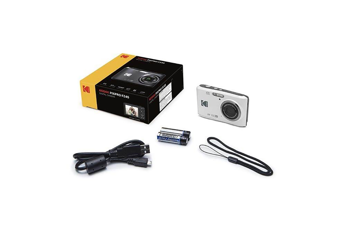 KODAK PIXPRO FZ45 Digital Camera White