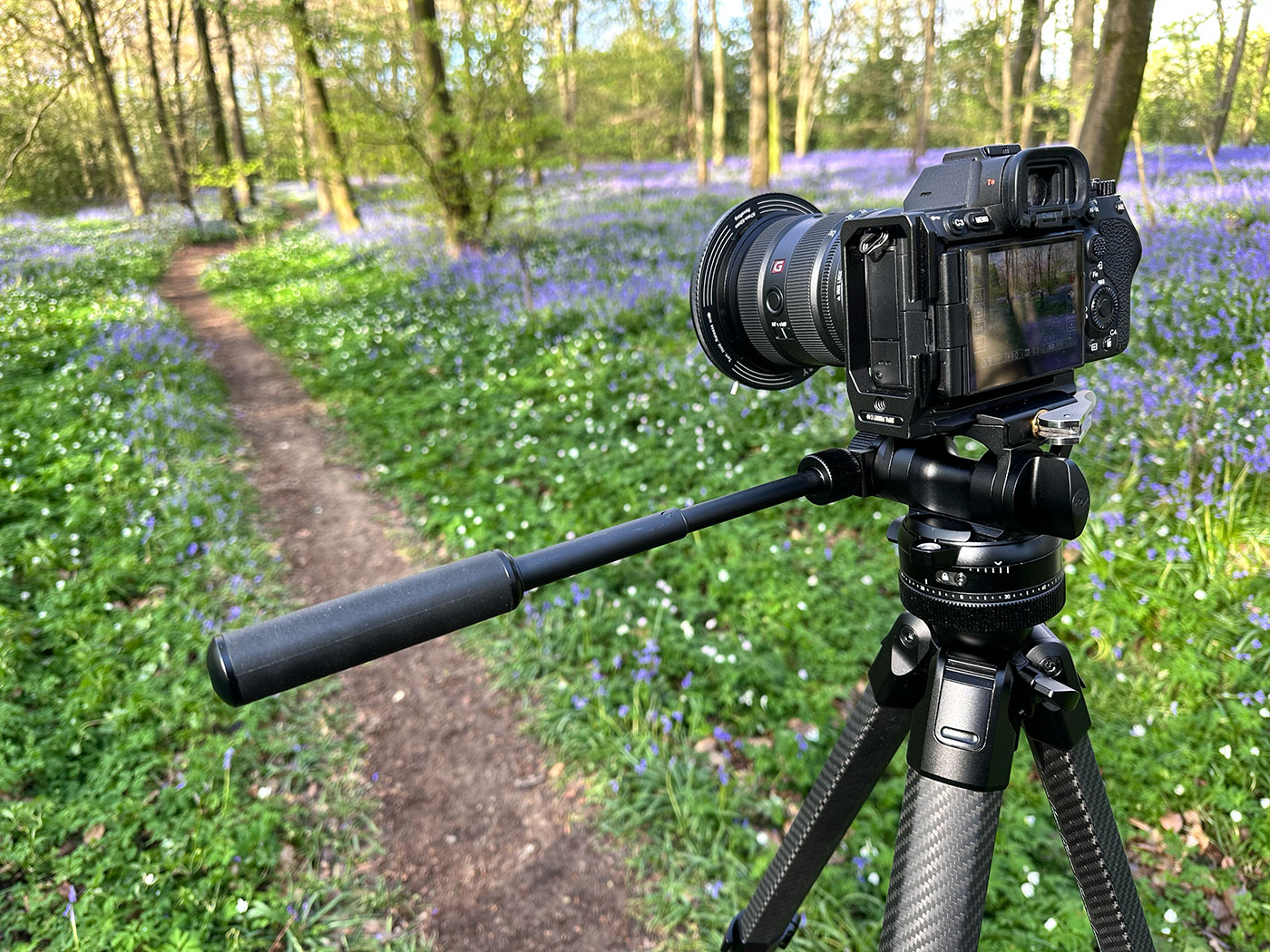 In video mode with the Tilt Head mod accessory