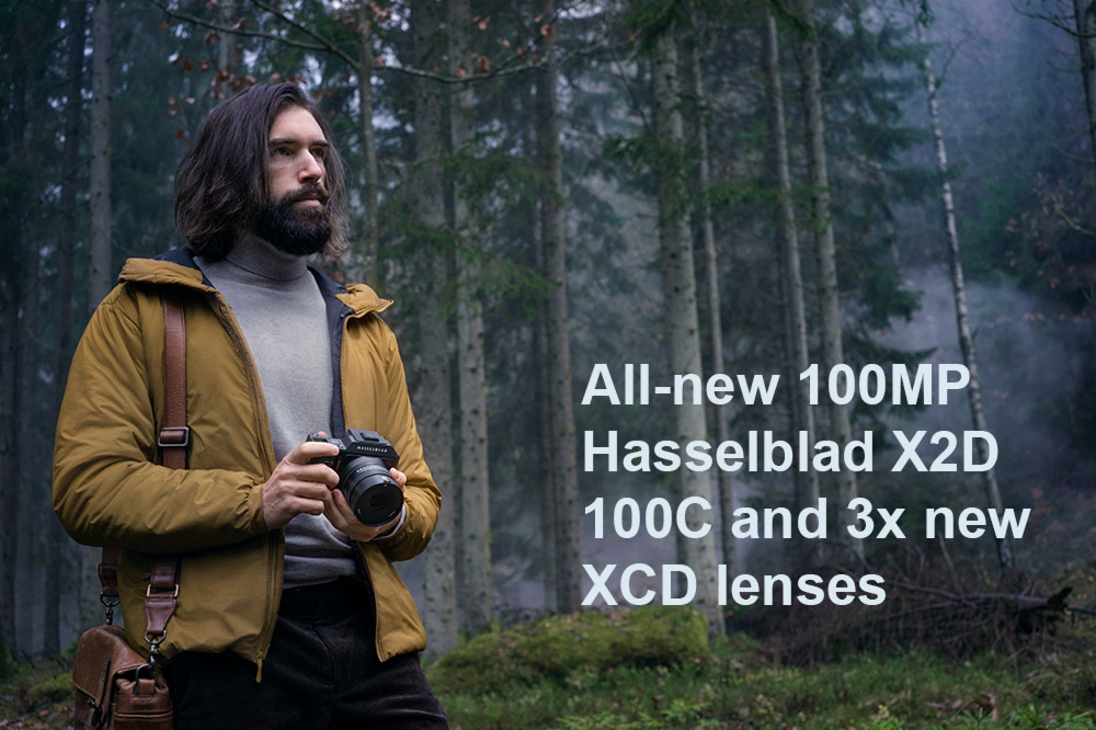 All-New Hasselblad X2D 100C and new XCD Lenses