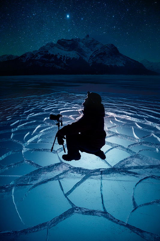 The Manfrotto BeFree GT tripod with Paul Zizka