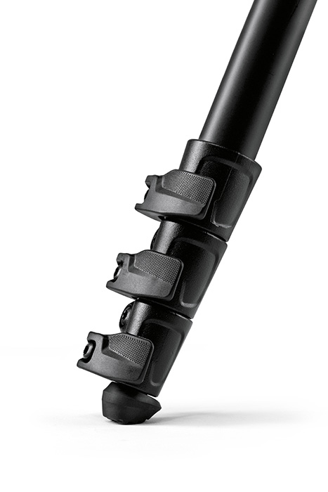 Lever locks on Manfrotto BeFree 2.0 tripod