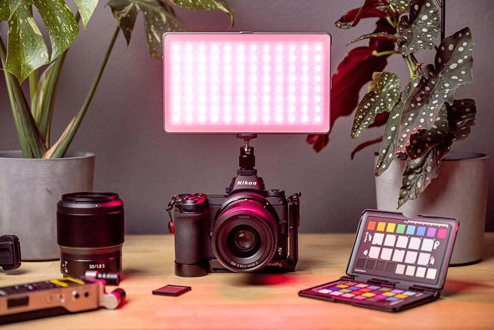 Choosing the best video light for beginners on-camera