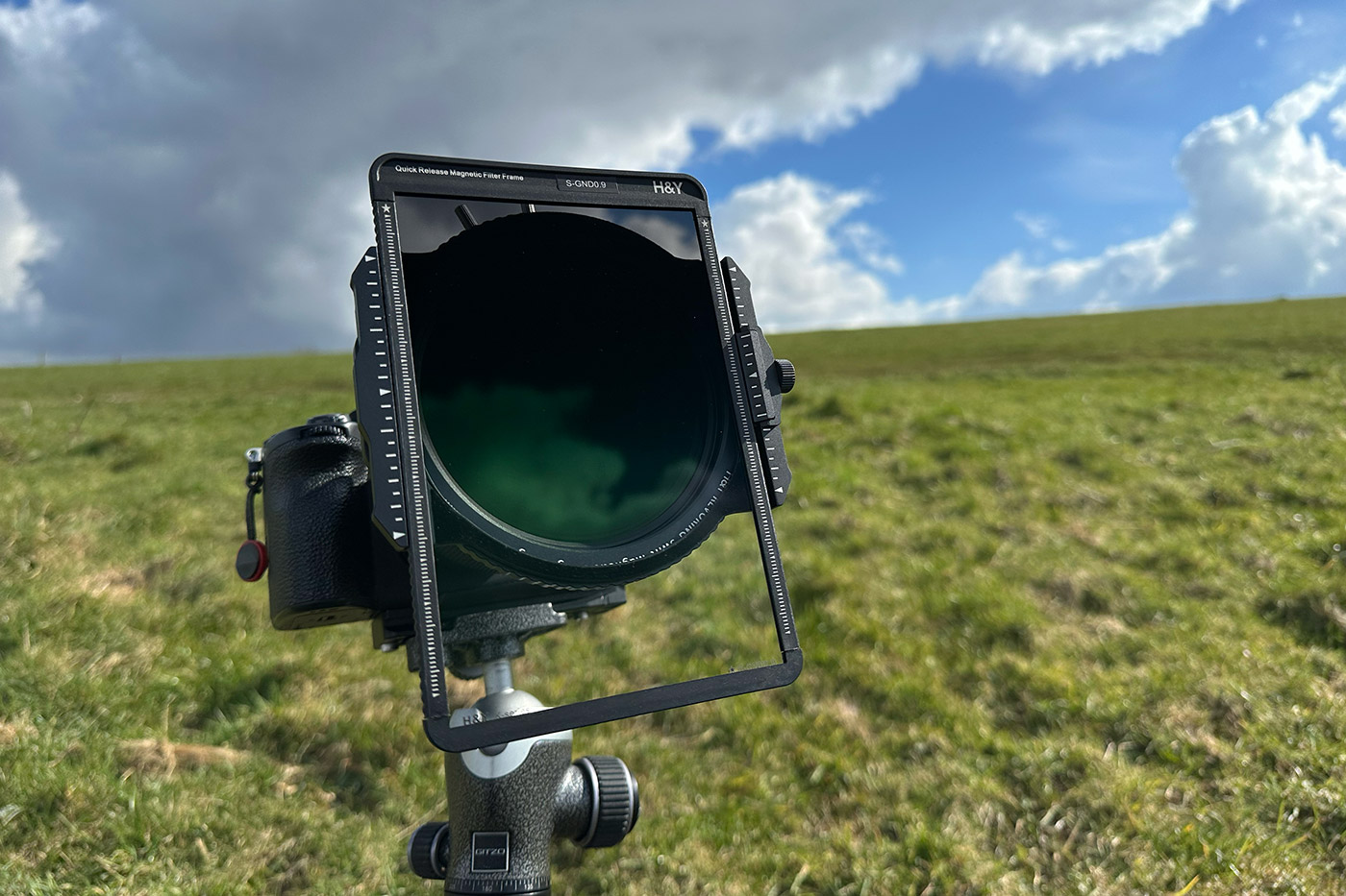 Landscape filter kit in the field