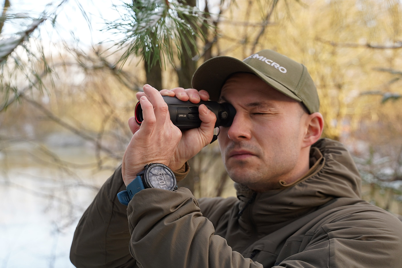 wildlife observation with HikMicro Thermal Monocular