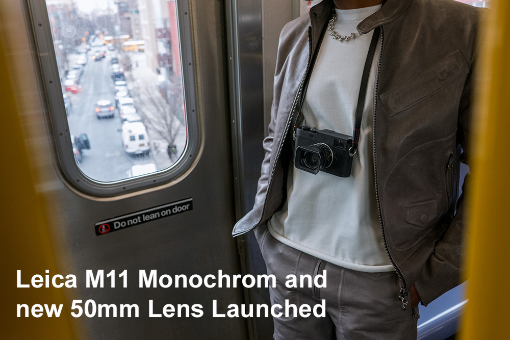 Leica M11 Monochrom And 50mm Lens Launched