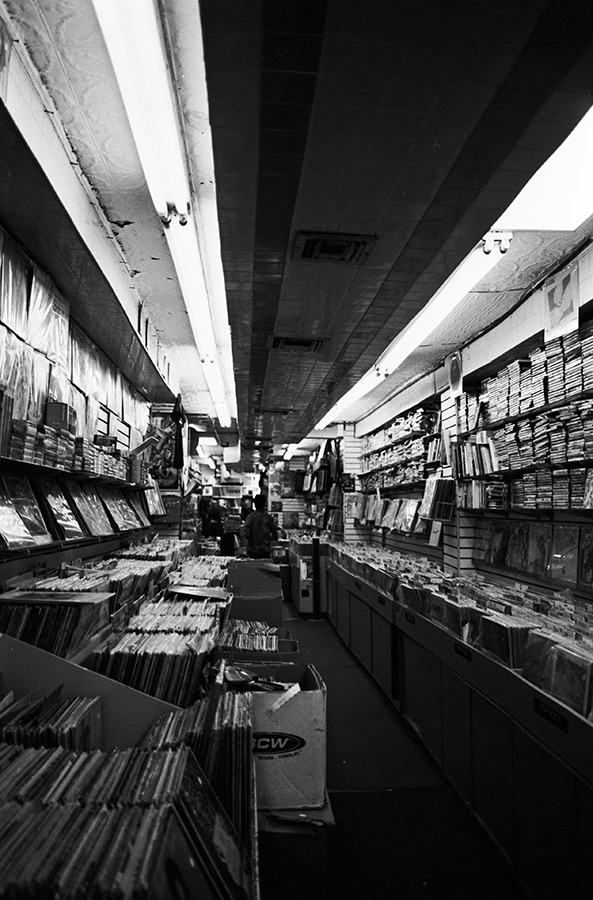 Interior of bookshop