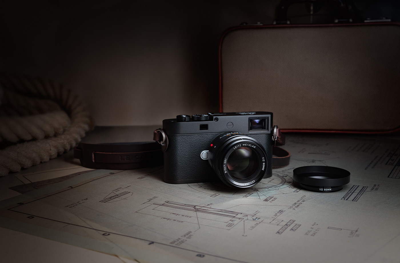 Image showing camera with lens mounted