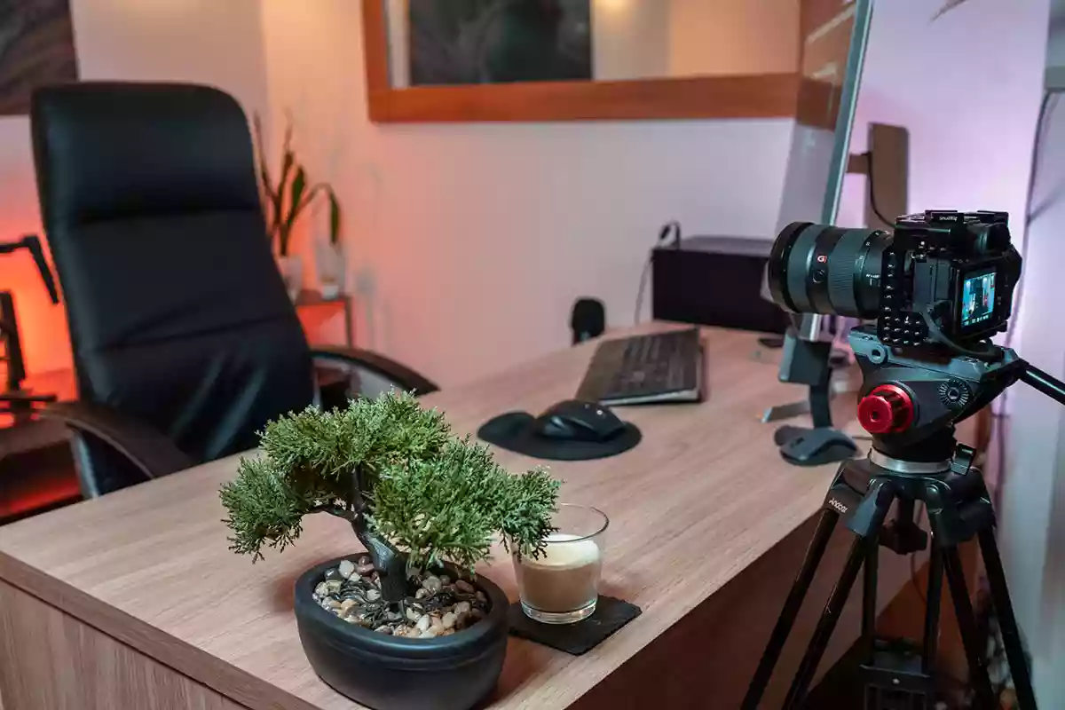 camera set-up as webcam