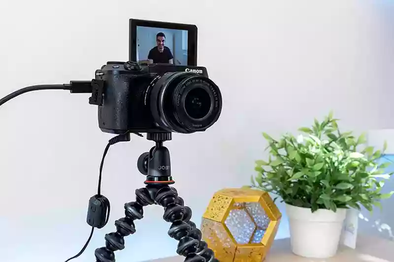 Canon EOS M6 set as webcam