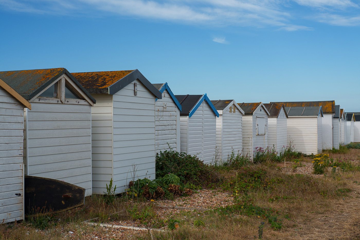Sample 14 Beach huts @60mm. Camera settings: 1/500 sec. f/5.6. ISO 160