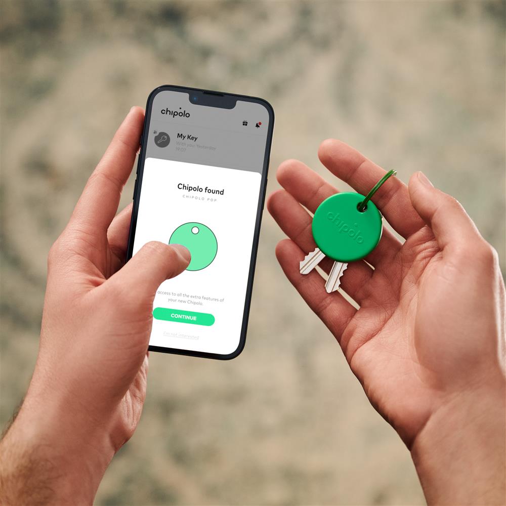 Using the Chipolo POP Tracking Tag with phone app