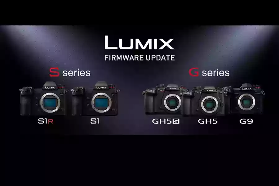 Firware updates for Lumix S and G cameras