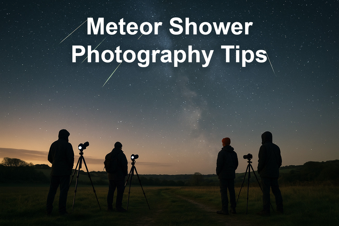Meteor Shower Photography Tips