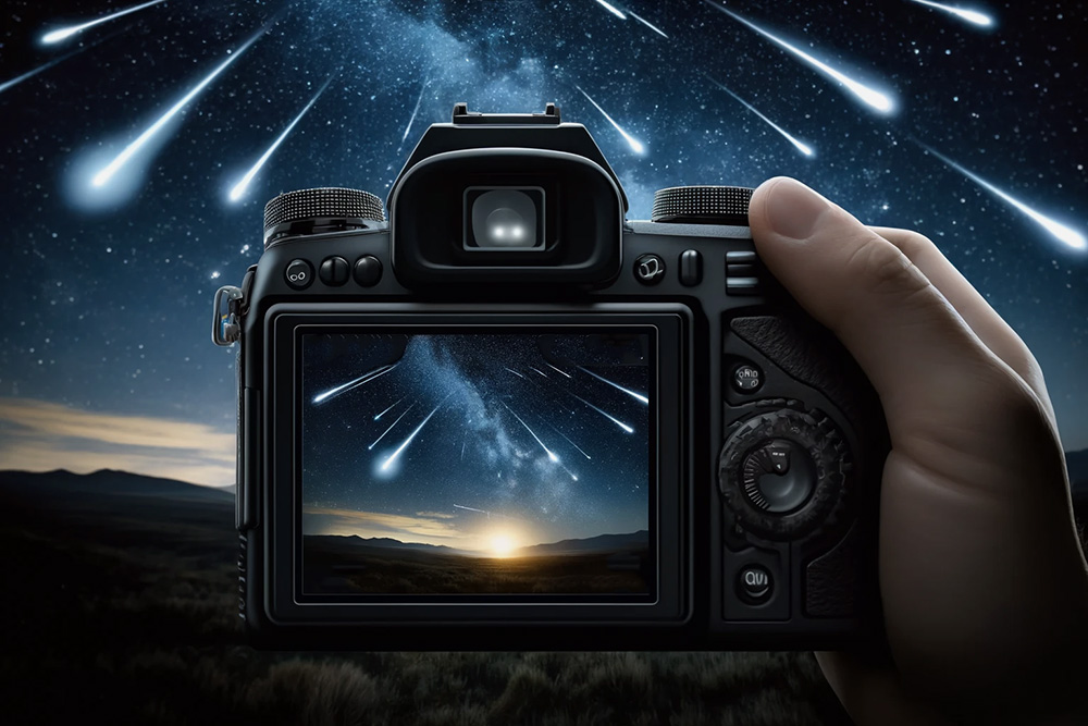 Choosing the best camera for meteor shower photography