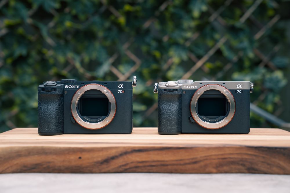 Two of the newest Sony mirrorless bodies