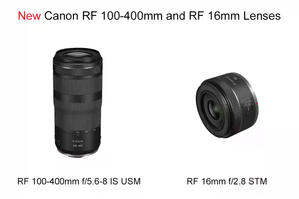 New Canon RF 100-400mm and RF 16mm Lnes review