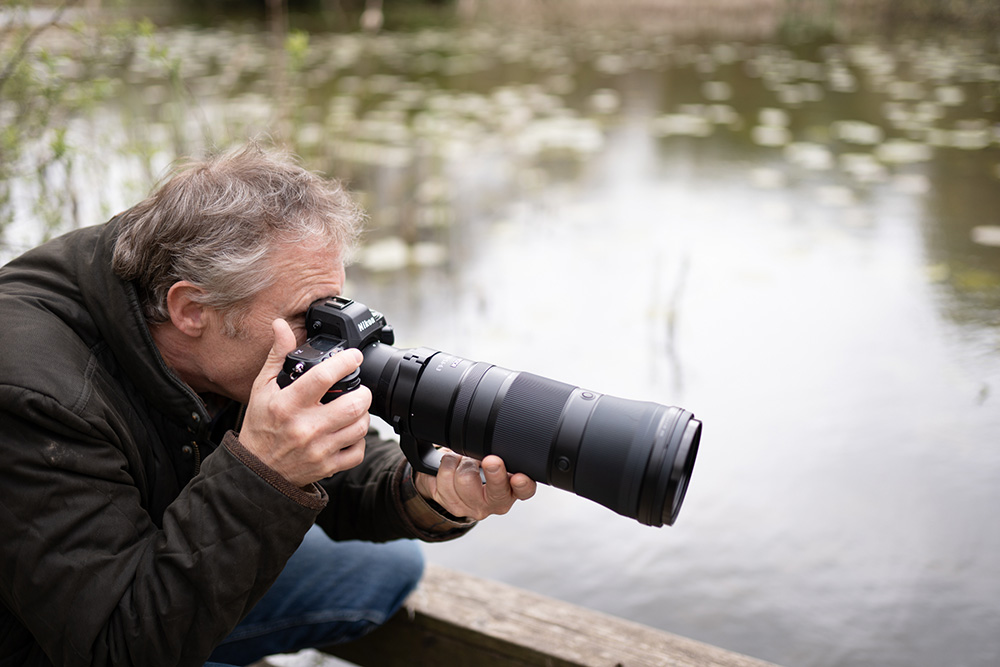 Shooting in the field with the Z 180-600mm lens