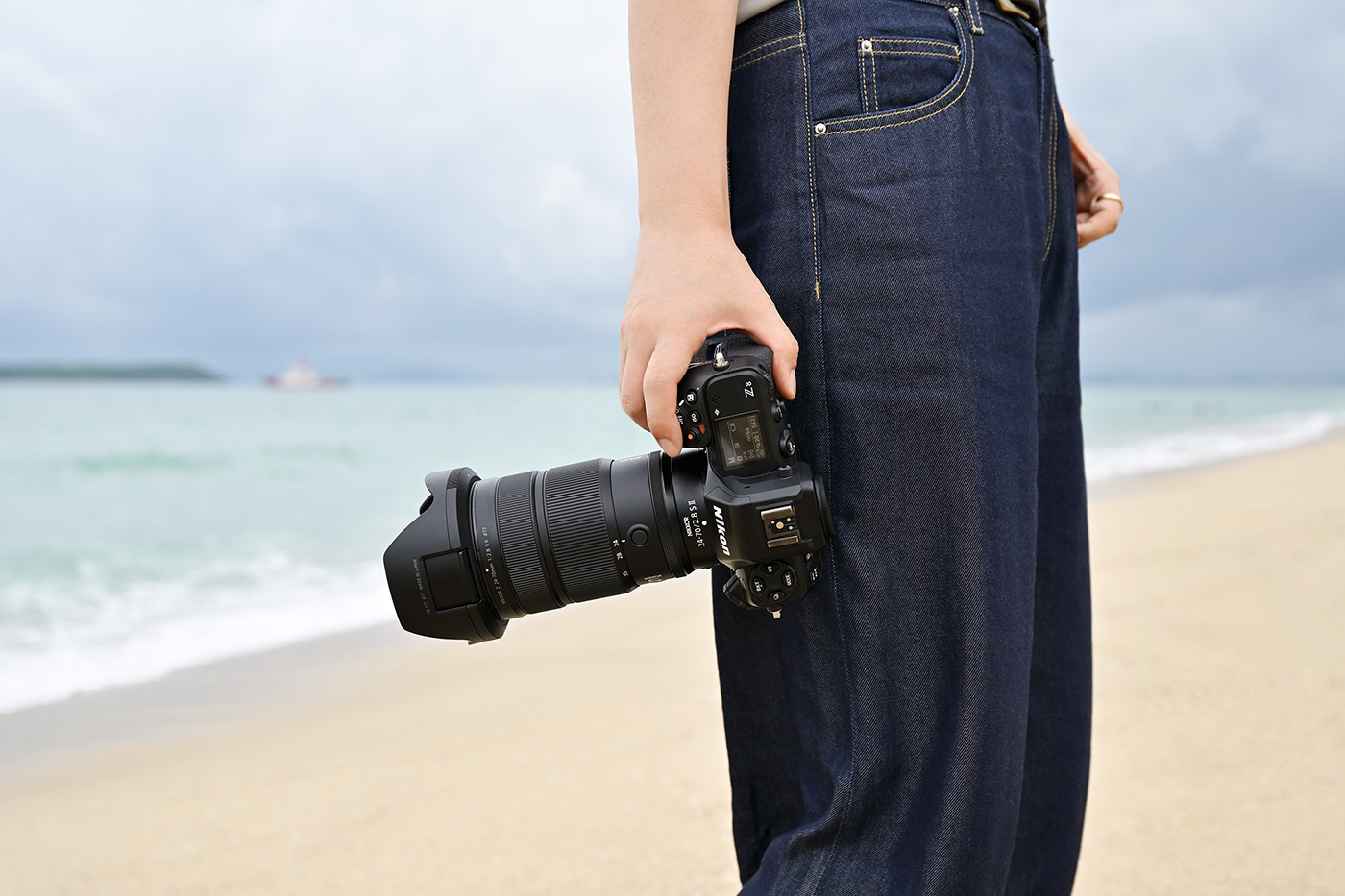 Handheld showing size of the new Nikon Z 24-70mm f/2.8 S II