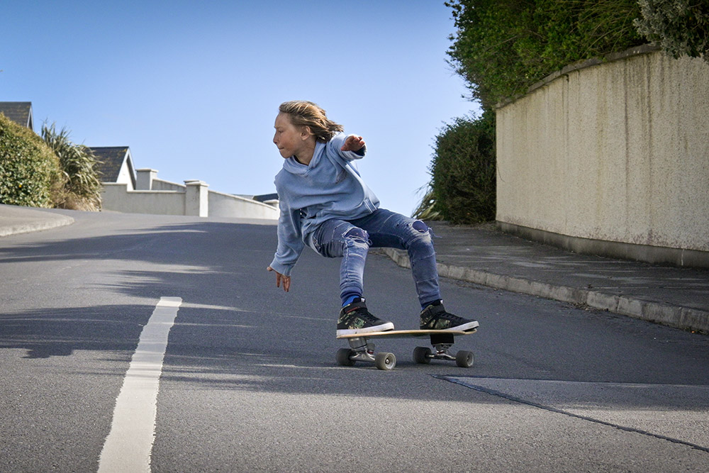 Capturing skater action with the Z fc fast AF