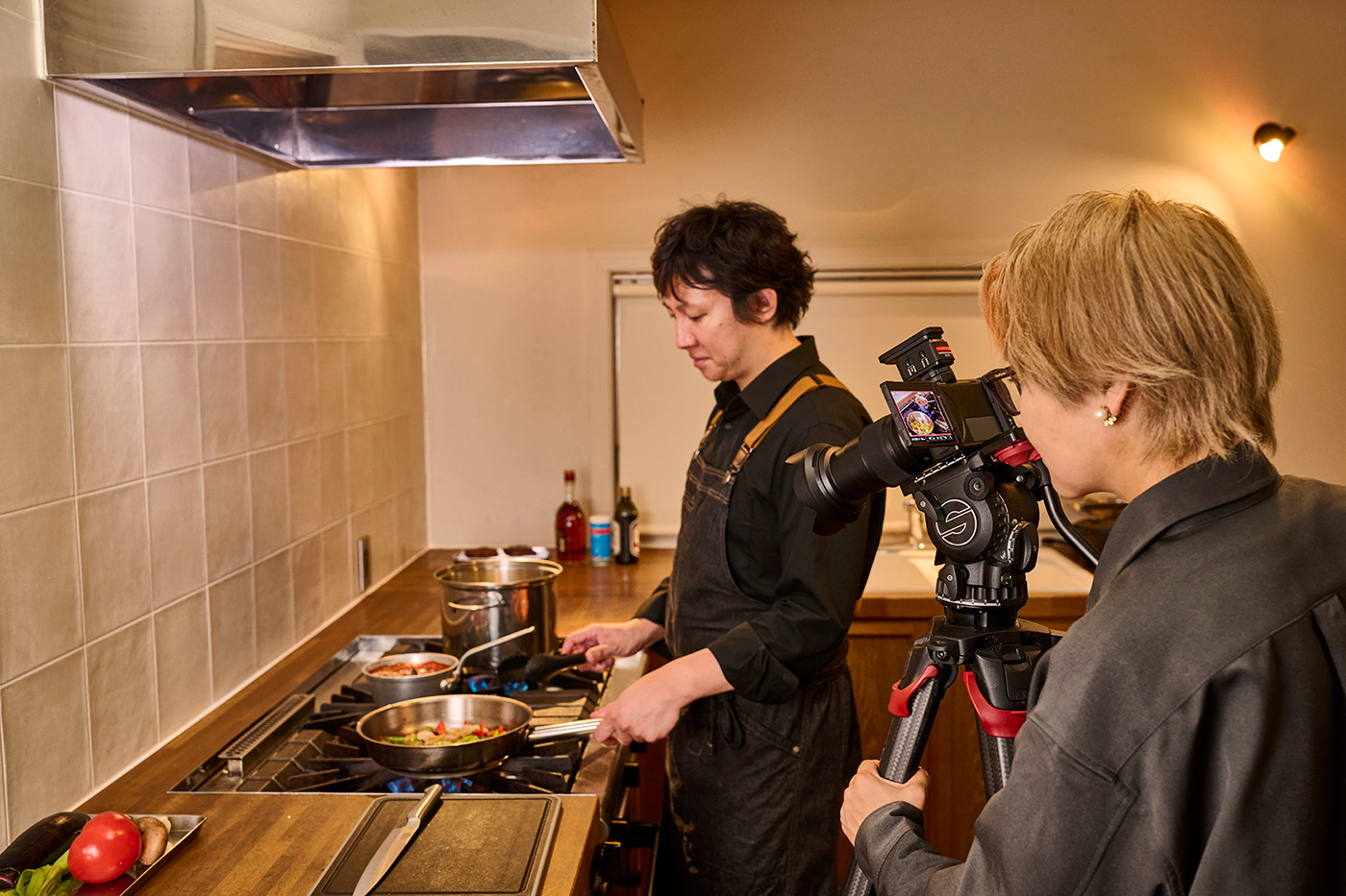 Filming with the ZR
