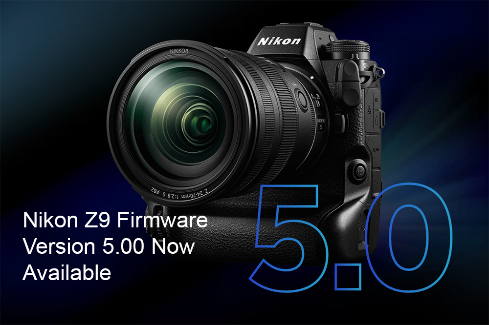 Nikon Z9 Firmware Version 5.00 Now Available