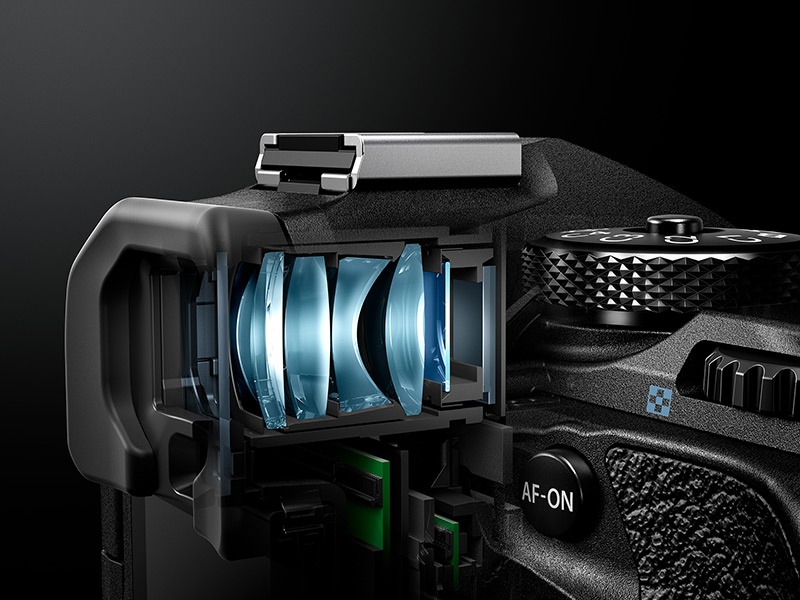 EVF technology in the OM-1
