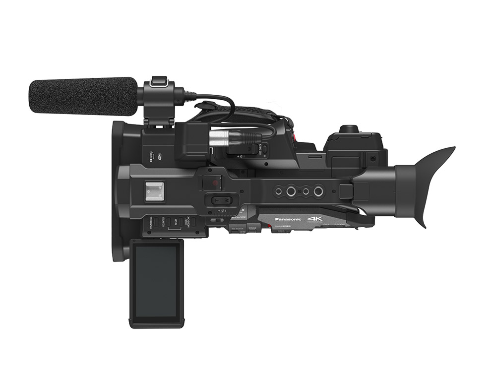 top view of the x20 camcorder
