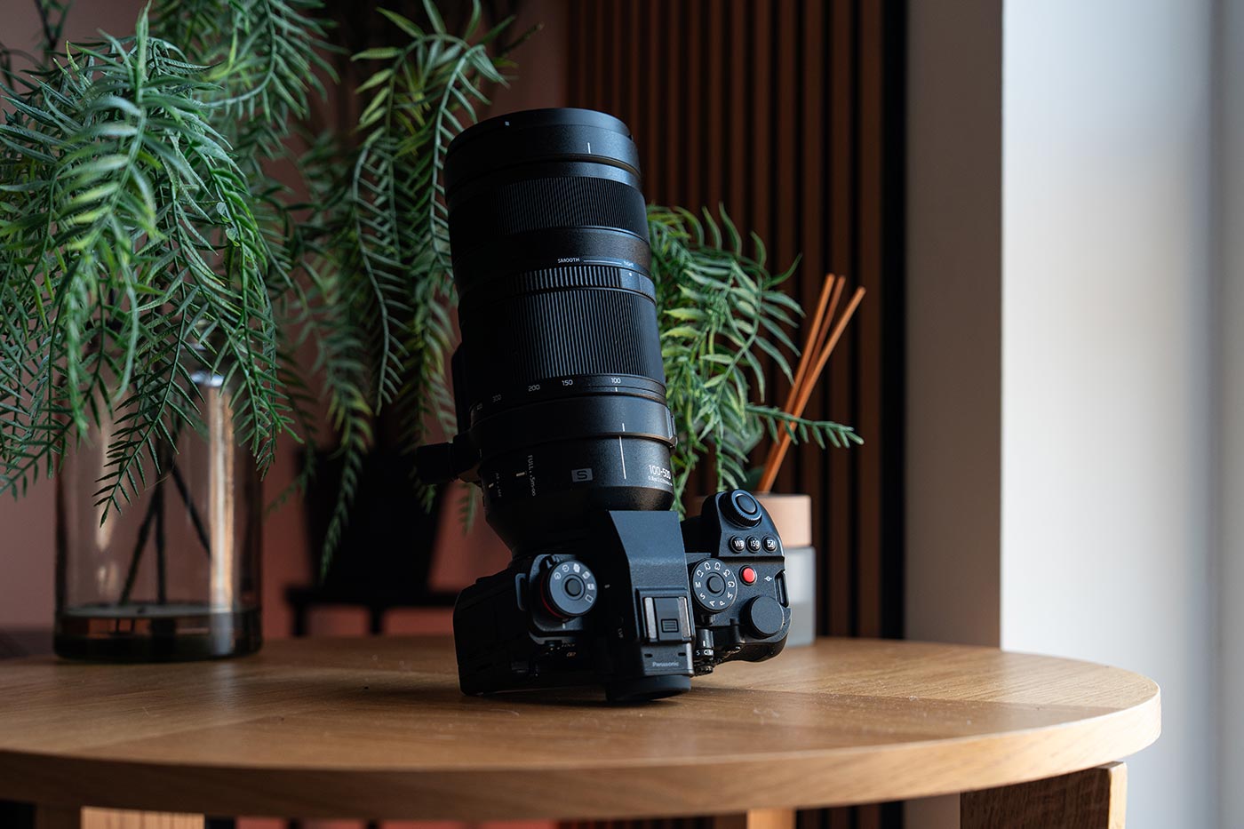 Lifestyle image of the new Lumix lens