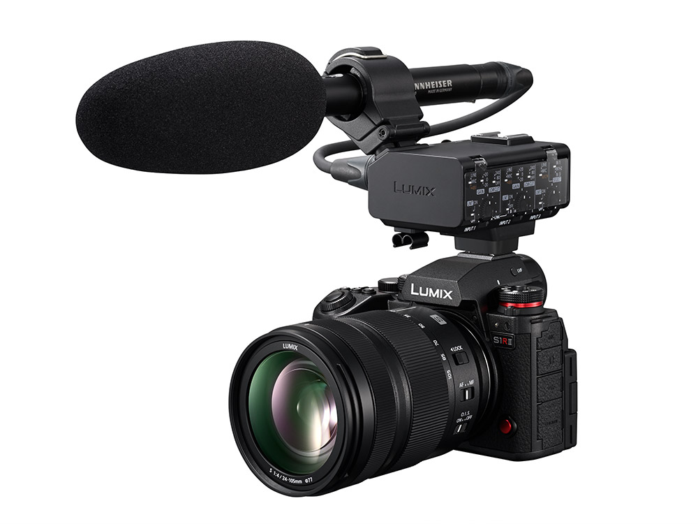 Powerful video setup with XLR audio and mic