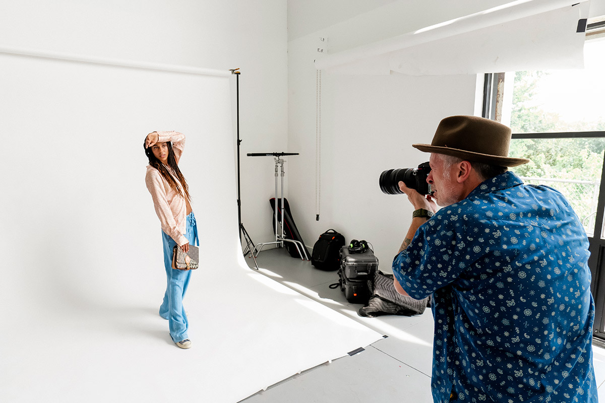 Studio photography with the Lumix S5