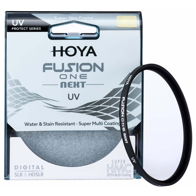 Well known brand Hoya designs a wide selection of UV filters including the Fusion series