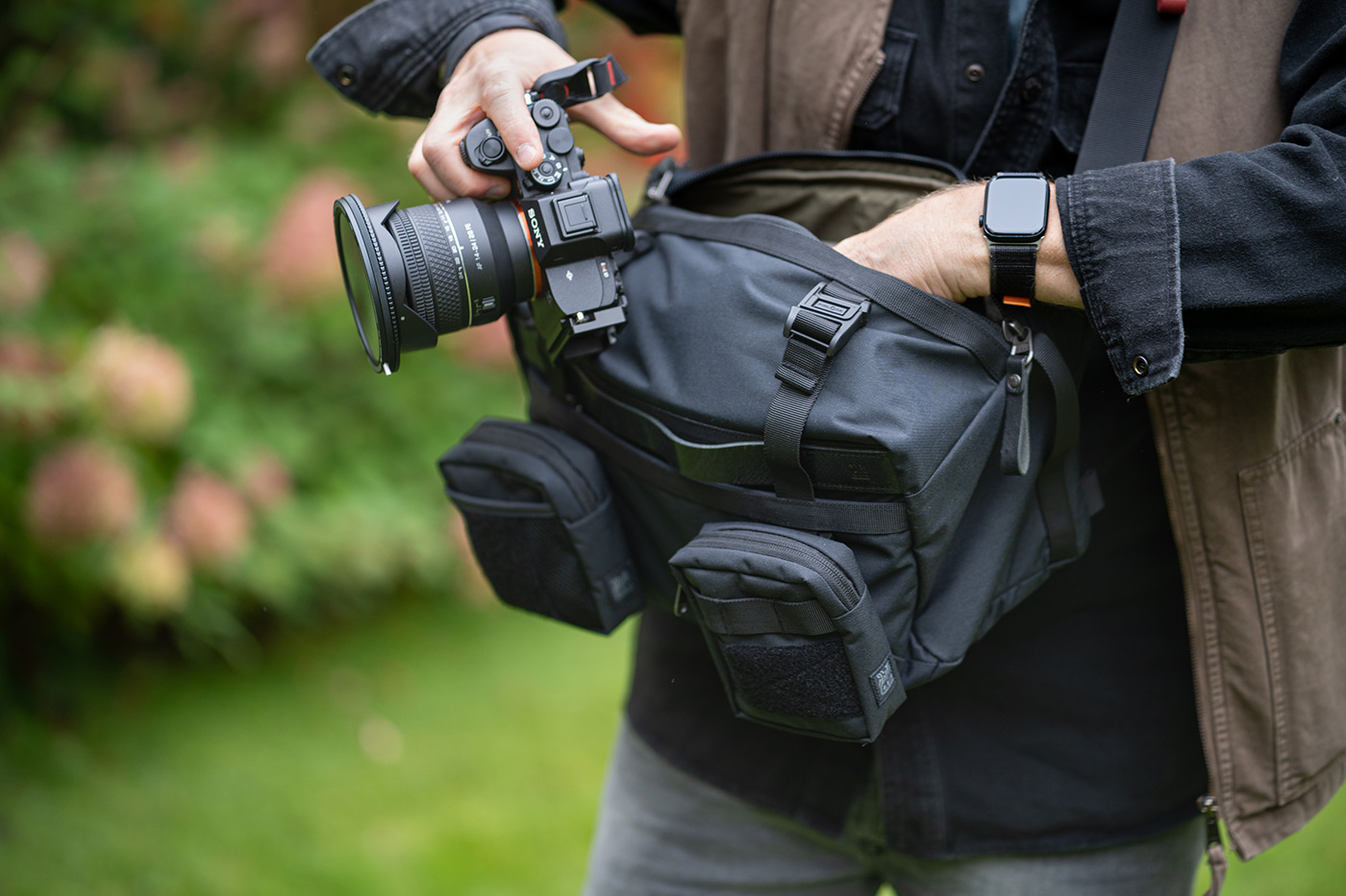 It's so compact for an ultra wide it easily fits in my WotanCraft bag