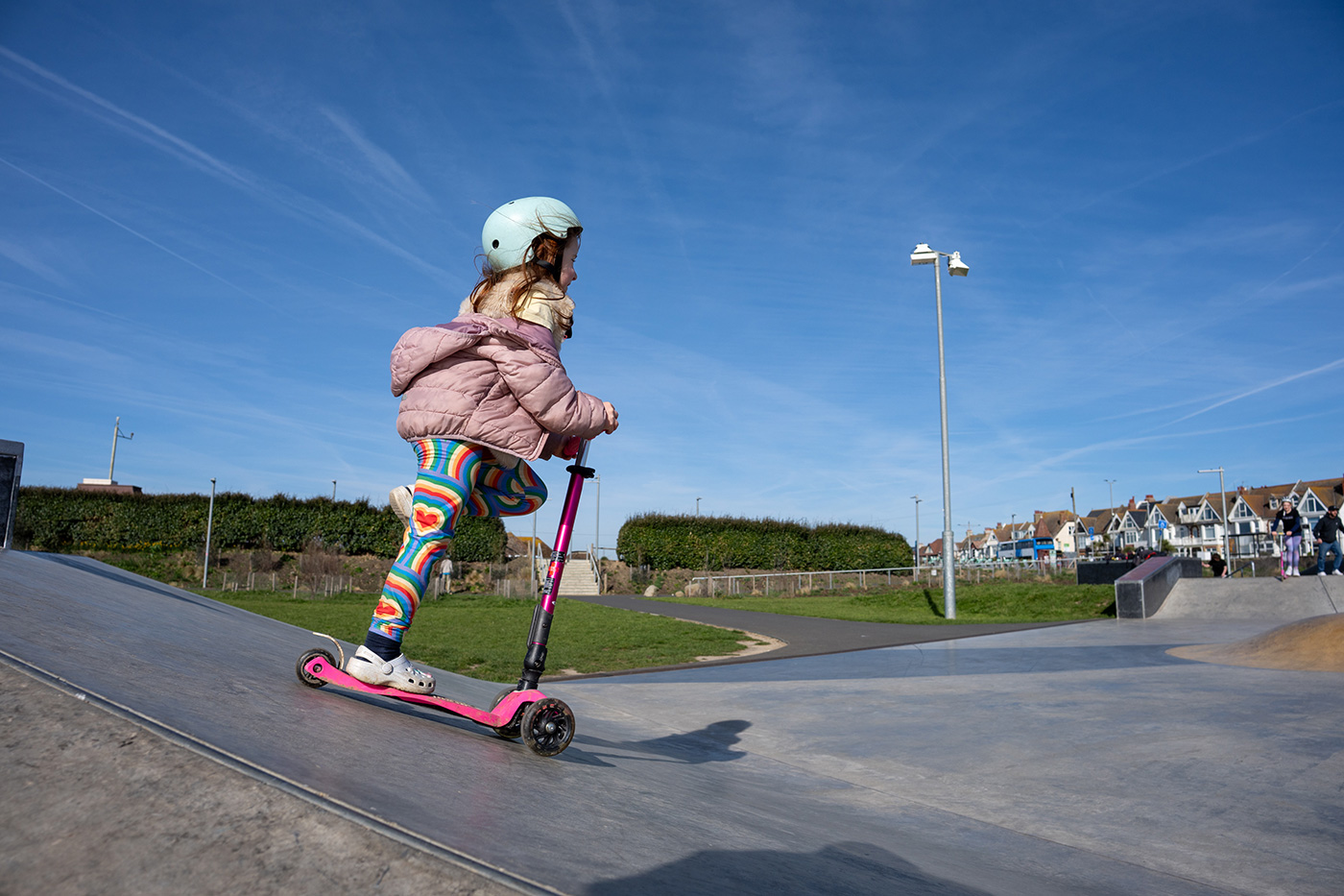 Sample 05 Skatepark. Camera settings: 1/2000 sec. f/4. ISO 100