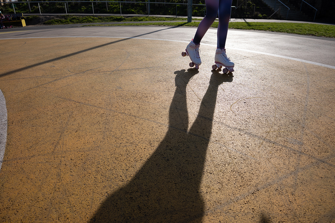 Sample 06 Skatepark shadows. Camera settings: 1/2000 sec. f/4. ISO 100