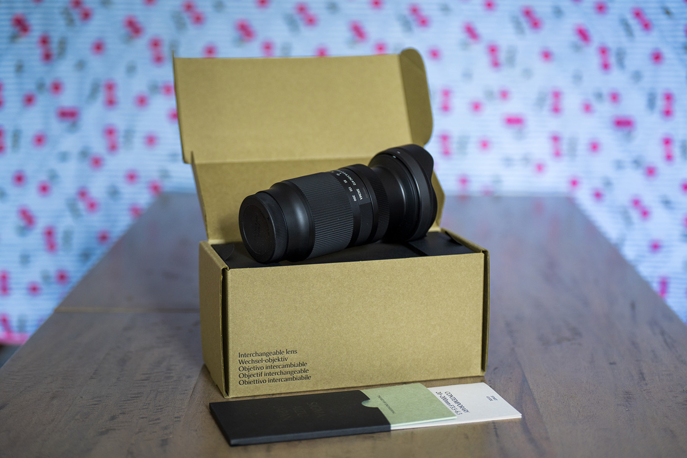 Sigma’s professional and beautifully designed recyclable packaging.