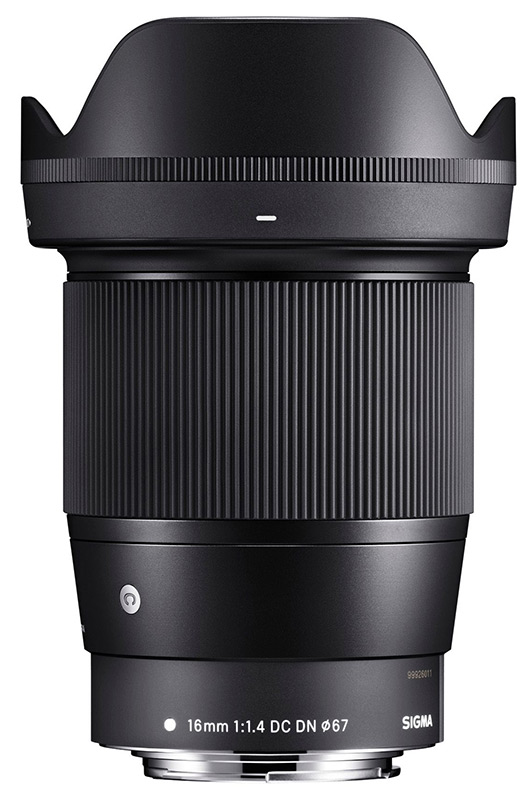 Sigma 16mm f/1.4 DC DN Contemporary Lens for Fujifilm X Mount