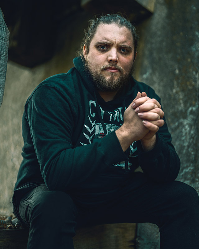 Image sample our own Gareth Evans self portrait