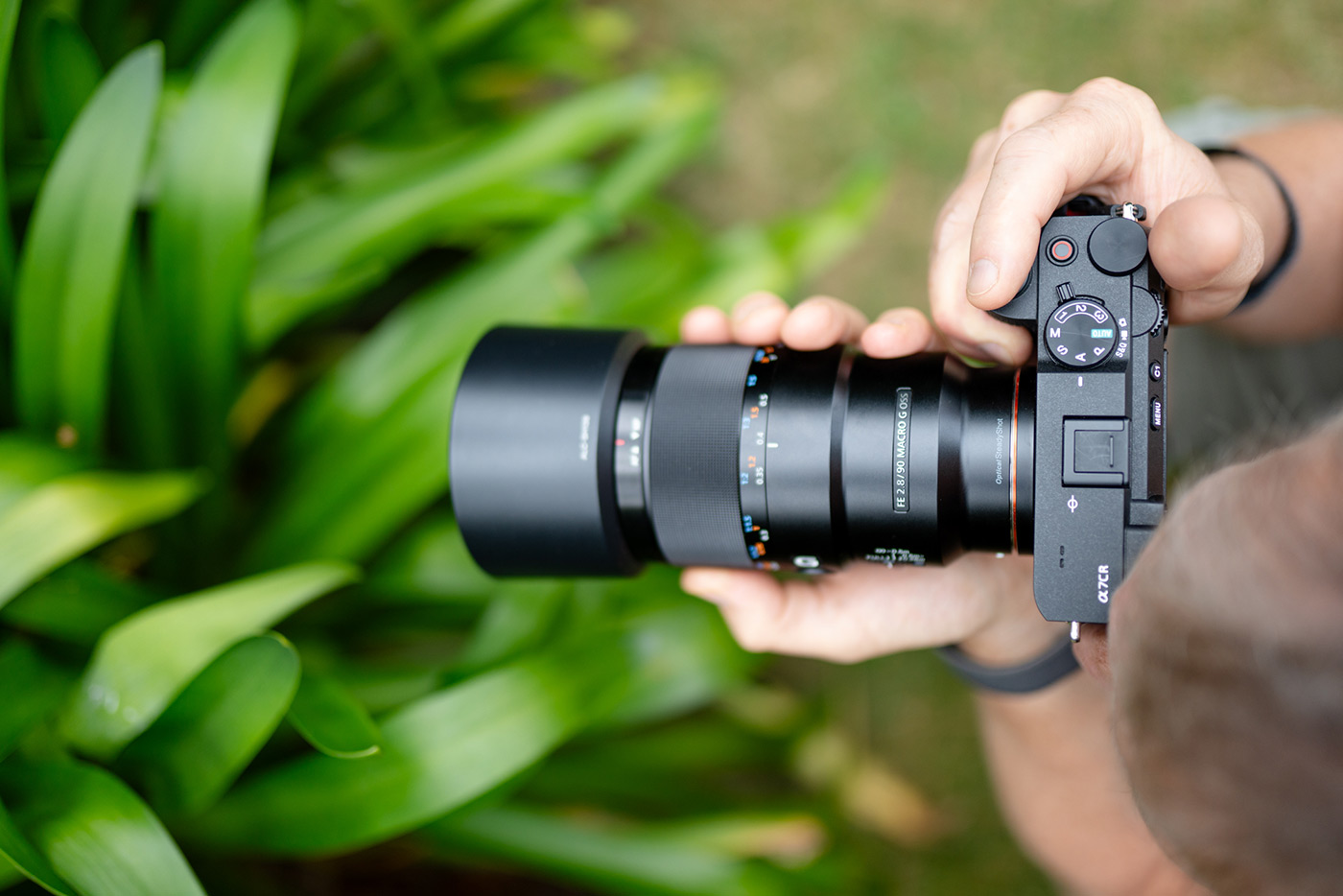 Shooting handheld with the Sony 90mm Macro lens