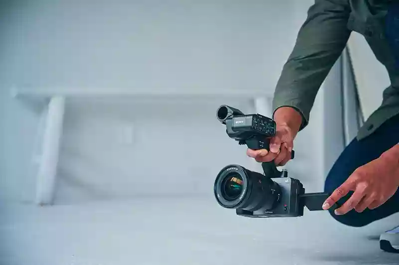 The new Sony FX3 Cinema Camera in action hand held