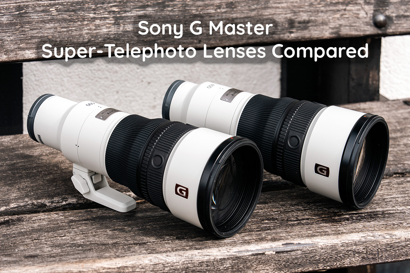 Sony G Master Super-Telephoto Lenses Compared