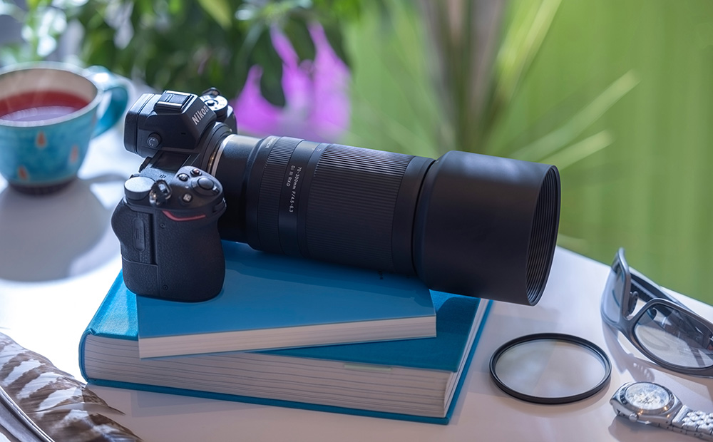 Nikon Z6 camera with Tamron 70-300mm lens