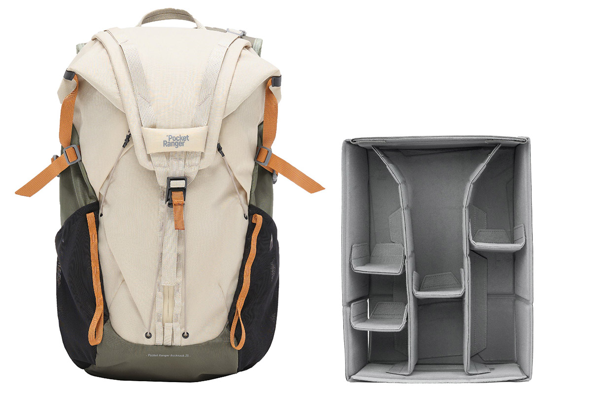 Unique colour and material of the new Pocket Ranger backpack