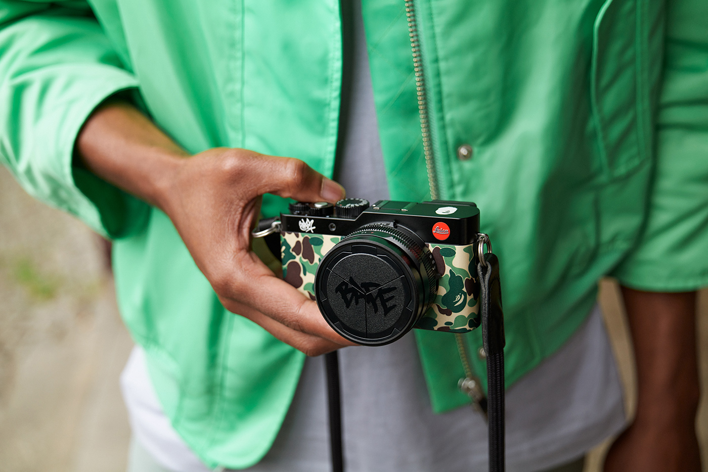 Exclusive BAPE camera design partnership