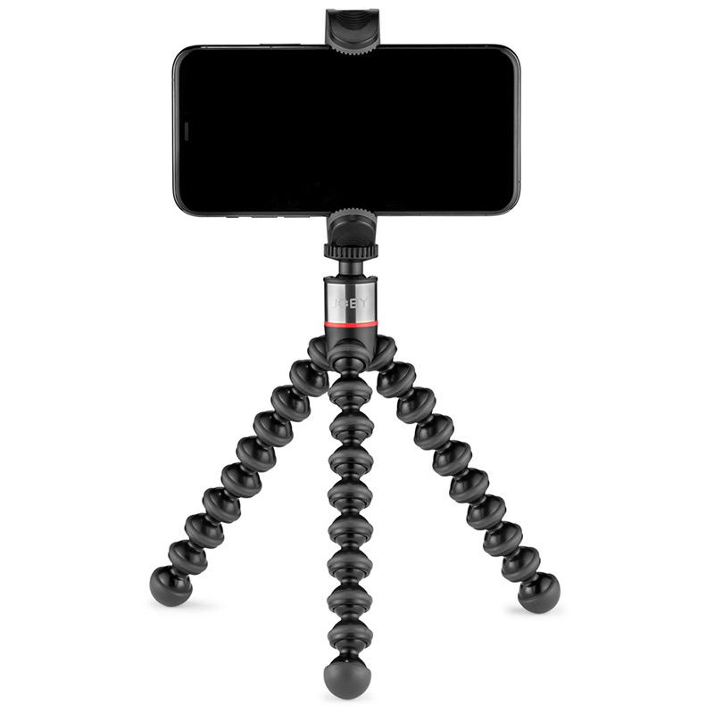 Joby clamp and mini tripod