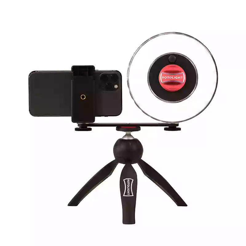 Lighting kit for home vlogging and video
