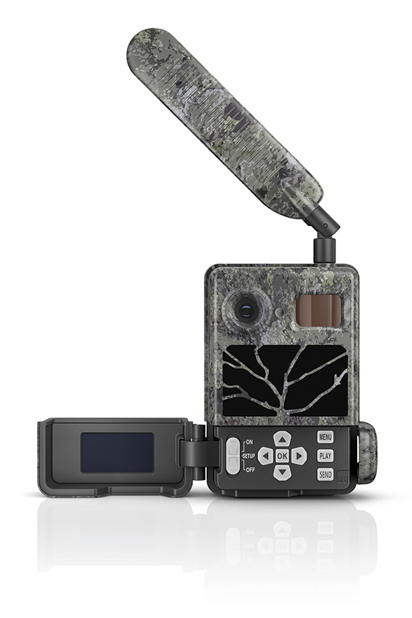 The control panel on the new Secacam trail camera from ZEISS